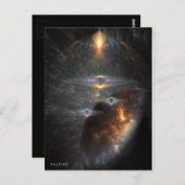 Ruimte Briefkaart (Voorkant / Achterkant)