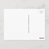 Ruimte-Briefkaart: Mon-collides in planeet Briefkaart (Achterkant)