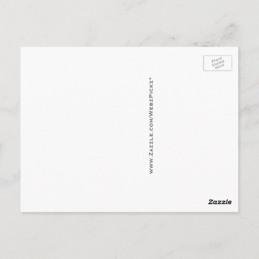 Ruimte-Briefkaart: Mon-collides in planeet Briefkaart (Achterkant)