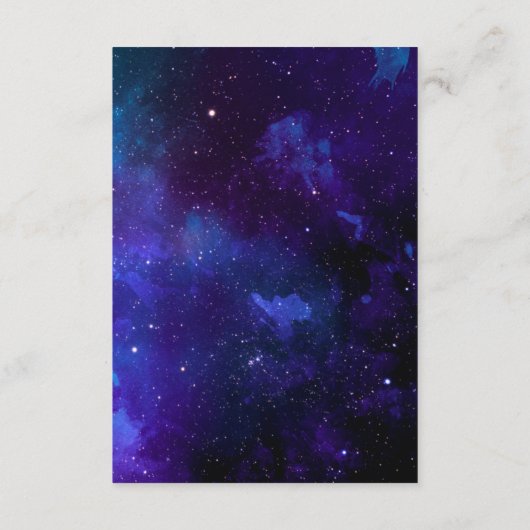 Ruimte bruiloft accommodaties. Nachtsterren. Moder Informatiekaartje (Achterkant)