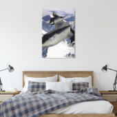 ruimte canvas afdruk (Insitu (Slaapkamer))