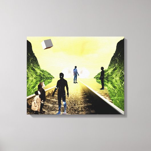 ruimte canvas afdruk (Voorkant)