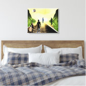 ruimte canvas afdruk (Insitu (Slaapkamer))