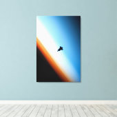 ruimte canvas afdruk (Insitu (Houten vloer))