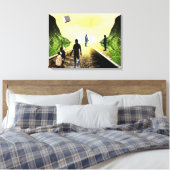 ruimte canvas afdruk (Insitu (Slaapkamer))