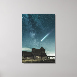 ruimte canvas afdruk
