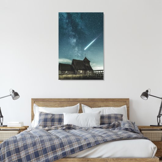 ruimte canvas afdruk (Insitu (Slaapkamer))