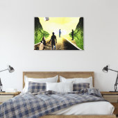 ruimte canvas afdruk (Insitu (Slaapkamer))