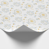 Ruimte Carnaval Baby Kwekerij Over de Maan Douche Cadeaupapier (Hoek)