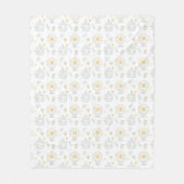 Ruimte Carnaval Baby Kwekerij Over de Maan Douche Fleece Deken (Voorkant)