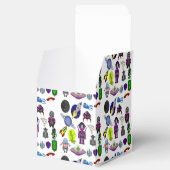 Ruimte-Cartoon Bedankdoosjes (Geopend)