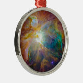 Ruimte - Chaos in Orion Metalen Ornament (Rechts)