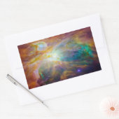 Ruimte - Chaos in Orion Rechthoekige Sticker (Envelop)