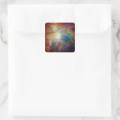 Ruimte - Chaos in Orion Vierkante Sticker (Tas)