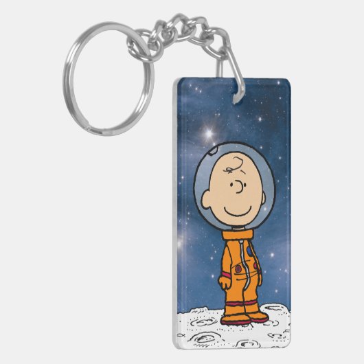 RUIMTE | Charlie Brown Astronaut Sleutelhanger (Voorkant Links)
