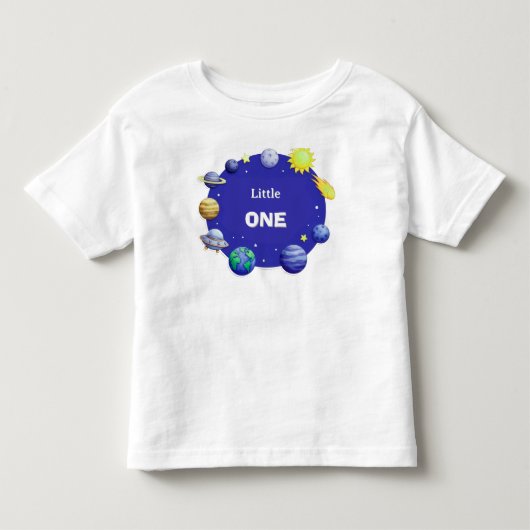Ruimte Cirkel Clipart Set Kinder Shirts (Voorkant)