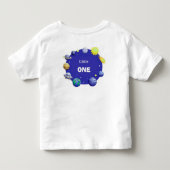 Ruimte Cirkel Clipart Set Kinder Shirts (Achterkant)