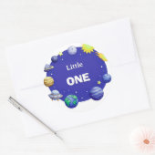 Ruimte Cirkel Clipart Set Ronde Sticker (Envelop)