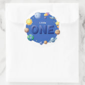 Ruimte Cirkel Clipart Set Ronde Sticker (Tas)
