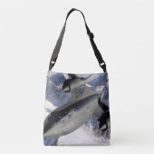 ruimte crossbody tas (Achterkant)