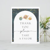 Ruimte Dankuwel Onderteken | Ruimtevaartsstaal (Staand voorkant)