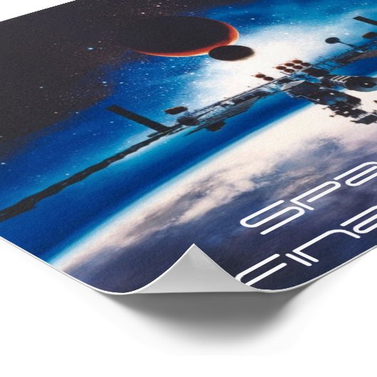 Ruimte - de uiteindelijke grens poster (Hoek)