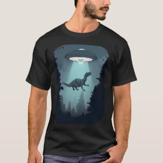 Ruimte Dinosaurus UFO T-shirt