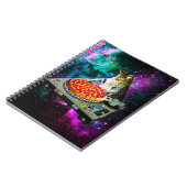 Ruimte dj kat pizza notitieboek (Linkerzijde)