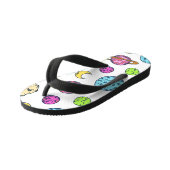 Ruimte doedels kosmische achtergrond kinder teenslippers (Schuin)