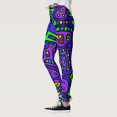 Ruimte Doodle #2 Leggings (Links)