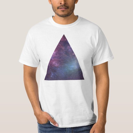 Ruimte-driehoek (Basic) T-shirt (Voorkant)
