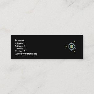 Ruimte-driehoeksprofiel Mini Visitekaartje