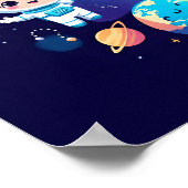 Ruimte Dromen Elijah Kunst aan de Wand Poster (Hoek)