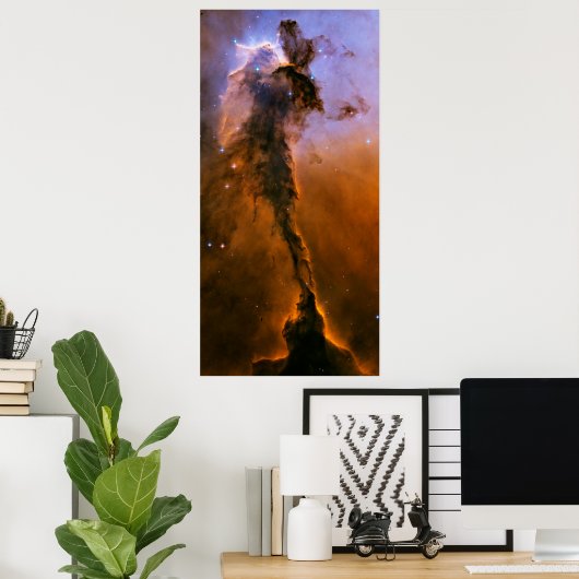 Ruimte, Eagle Nebula Poster (Thuiskantoor)