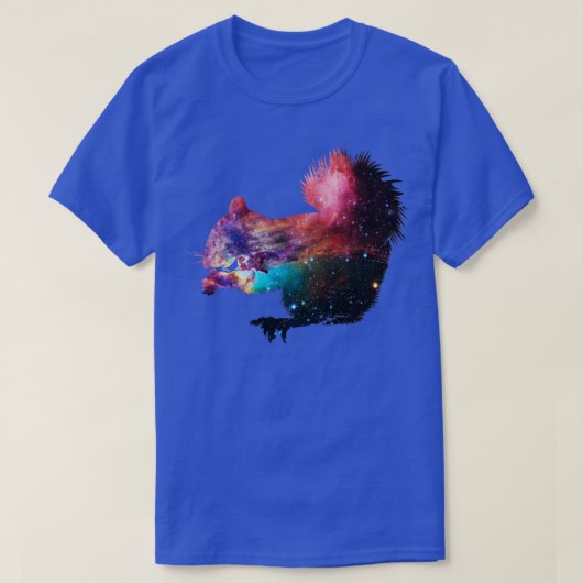 Ruimte-eekhoorn T-shirt (Design voorkant)