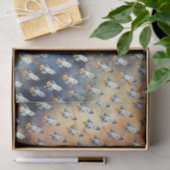 Ruimte eerste reis rond de zon verjaardagsfeestje tissuepapier (Geschenk)