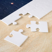 Ruimte en astronaut puzzel (Zijkant)