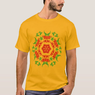 Ruimte en astronomisch: Mandala Art T-shirt