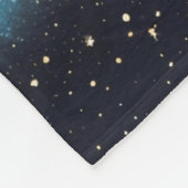 Ruimte en de sterren fleece deken (Hoek)
