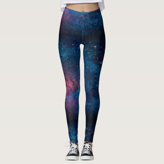 Ruimte en Galaxy Leggings (Voorkant)