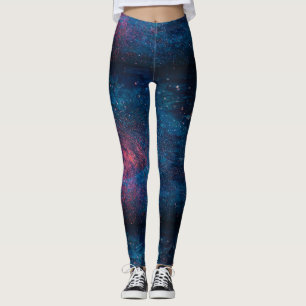 Ruimte en melkweg leggings