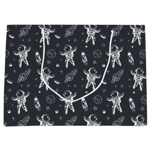 Ruimte en Planet Galaxy Groot Cadeauzakje (Voorkant)