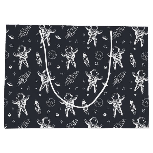 Ruimte en Planet Galaxy Groot Cadeauzakje (Achterkant)