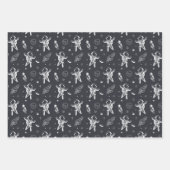 Ruimte en Planet Galaxy Inpakpapier Vel (Voorkant)