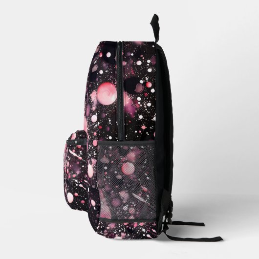 Ruimte en sterren bedrukte rugzak (Rechts)