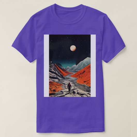 Ruimte en Tijd  Kunst T-shirt (Design voorkant)