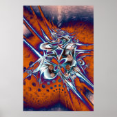 Ruimte en tijd. poster (Voorkant)