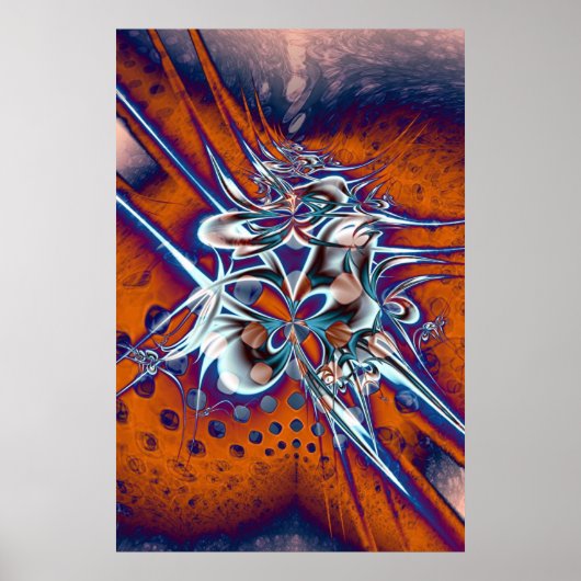 Ruimte en tijd. poster (Voorkant)