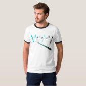 Ruimte en tijd t-shirt (Voorkant volledig)