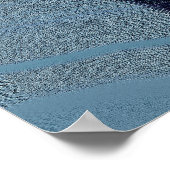 Ruimte en tijd vervormen Abstract Poster (Hoek)